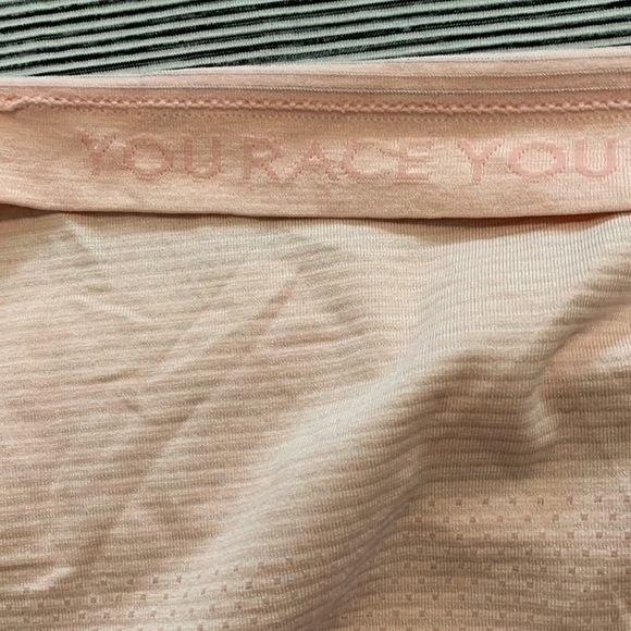 Lululemon Swiftly Technology Razorback Crop, Pretty Pink, Silverscent xstatic - Picture 7 of 12